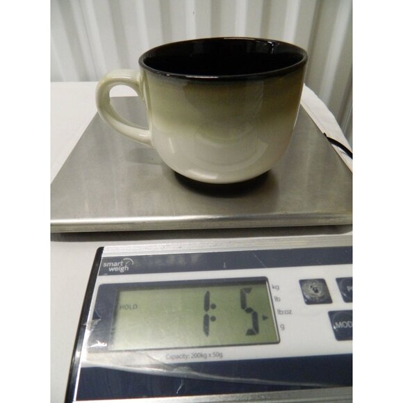 Sango Nova Black Gradient Coffee Jumbo Mug Dishwasher & Microwave Safe - Picture 1 of 6